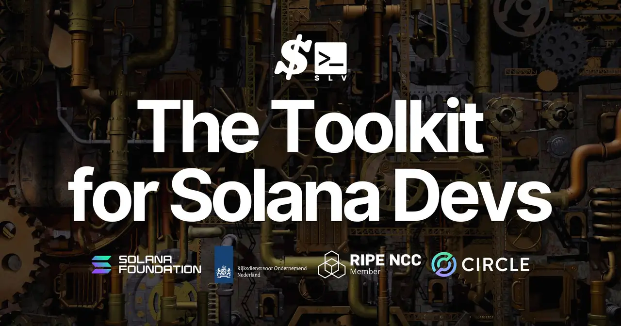 SLV - The Toolkit for Solana Devs